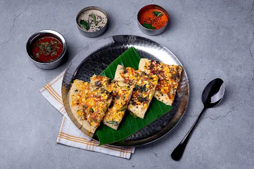 Corn Chilli Uttapam