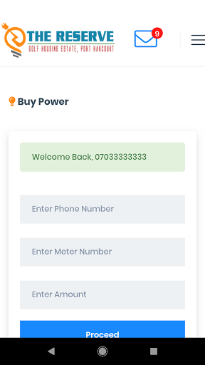 Screenshot TheReserve Estate Power