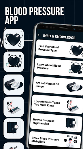 Screenshot Blood Pressure Monitor