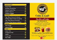 4U Cake & Cafe menu 4