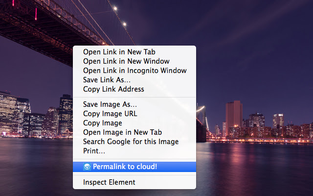 Permalinker chrome extension