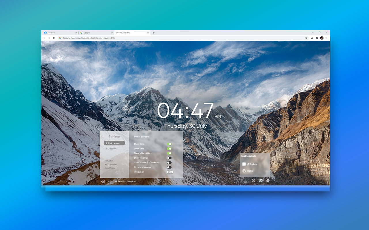 Tabsy - new tab theme Preview image 8