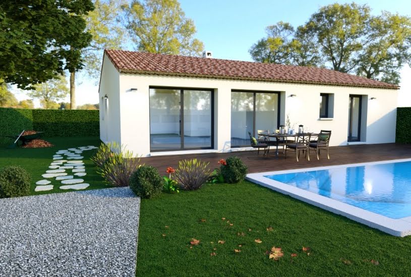  Vente Terrain + Maison - Terrain : 512m² - Maison : 100m² à Beaumont-Monteux (26600) 