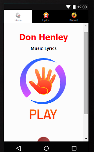 Lyrics Don Henley