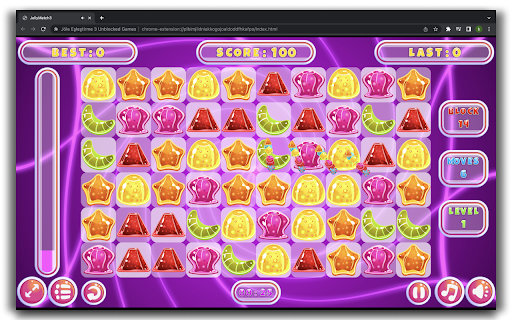 Jelly Match 3 Game - HTML5 Game