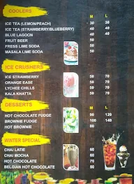 Handa's Punjabi Cafe menu 1