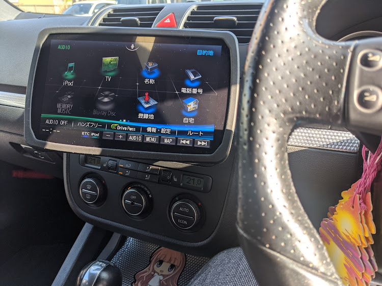 ゴルフ R32のカーナビ何使ってる？・ドライブ・F1XD・Panasonic ストラーダに関するカスタム事例の投稿画像1枚目