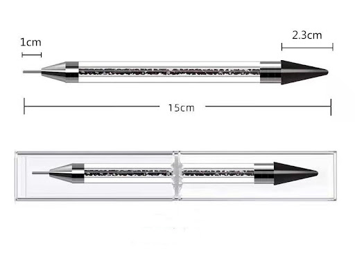 Title 1, Double-headed Silicone Embossing Pen for Nail E...