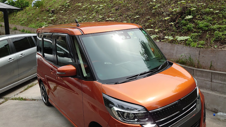 デイズルークスの洗車・DIY・ショートアンテナ・ショートアンテナ交換に関するカスタム事例の投稿画像4枚目