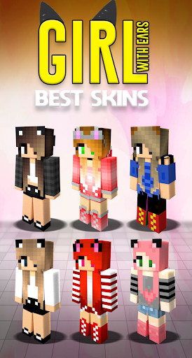 Girl With Ears Skins