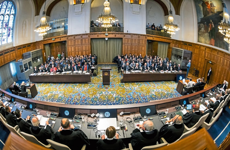 South Africa and Israel’s legal teams appeared at the ICJ on Thursday and Friday. Picture: International Court of Justice