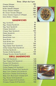 Hotel Sagar Express menu 1