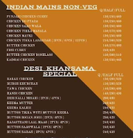 Desi Khansama Kebab N Curries menu 2