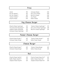 Cafe Mitram menu 4