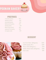 Poonam Bakery menu 2