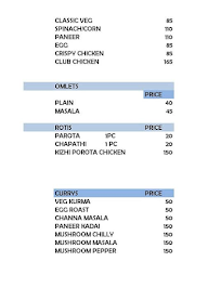 Ponnus Family Restaurant menu 4