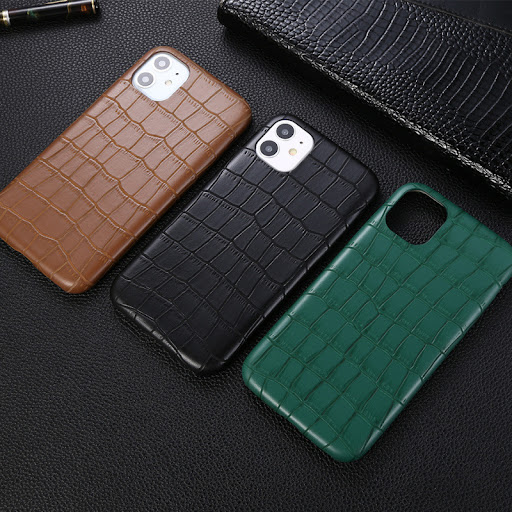 Title 1, Vintage imitation leather phone case. Protect y...