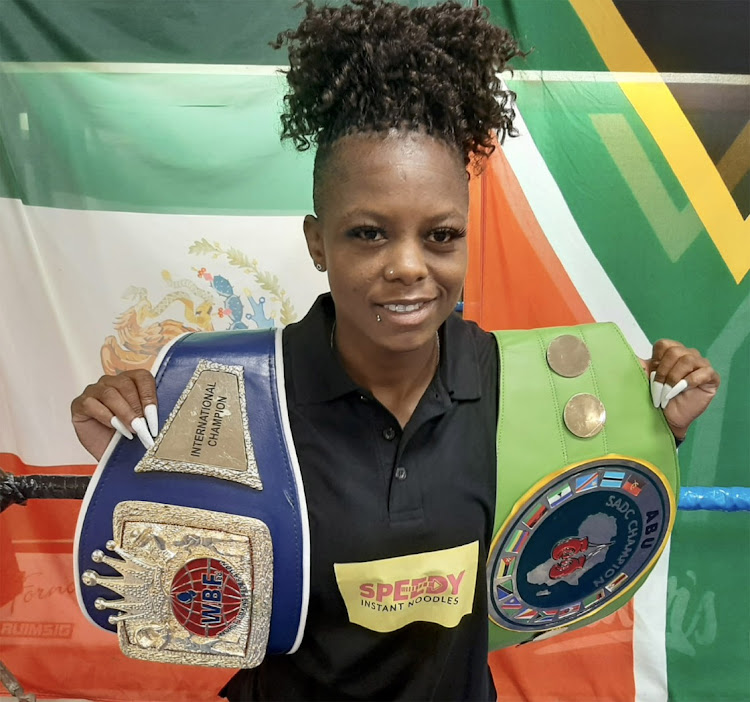 Matshidiso Mokebisi challenges for the IBF belt on Sunday.