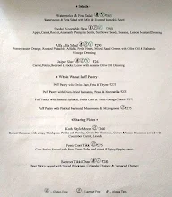 Cafe Kothi menu 1