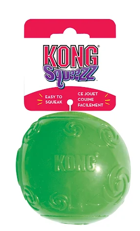 KONG Squeezz Ball, large, 4st PSB1