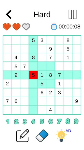 Infinite Sudoku - Free Sudoku Game