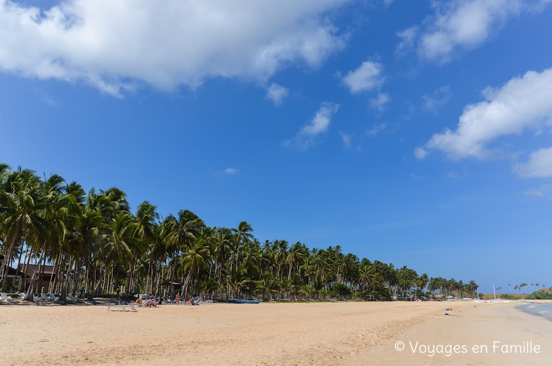 Nacpan beach