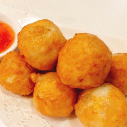 33. Deep-Fried Squid Balls