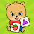 Toddler flashcards for kids icon
