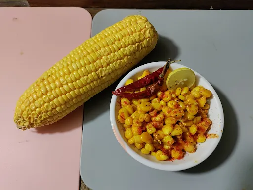 Desi Masala Boiled Sweet Corn