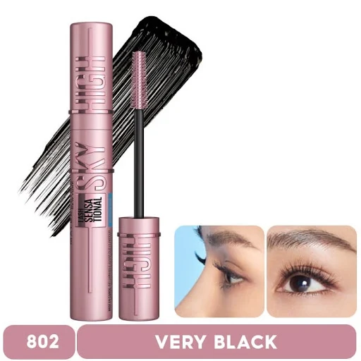 Mascara Tơi Dài Mi, Cho Mi Cong Dài Tự Nhiên Maybelline New York Lash Sensational Sky High Mascara 6ml