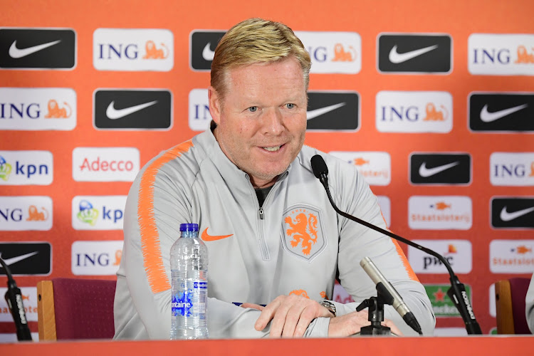 Ronald Koeman compare ses Oranje aux Diables: "Pas moins forts"