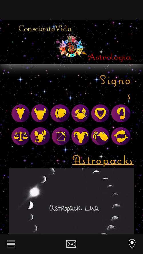 Android application Consciente Vida Astrologia screenshort