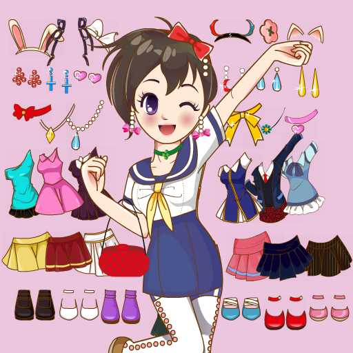 School Uniform Cute Gacha Life Outfits For Girls