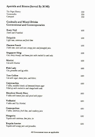 Dhola Maru - Hotel Clarks Amer menu 4