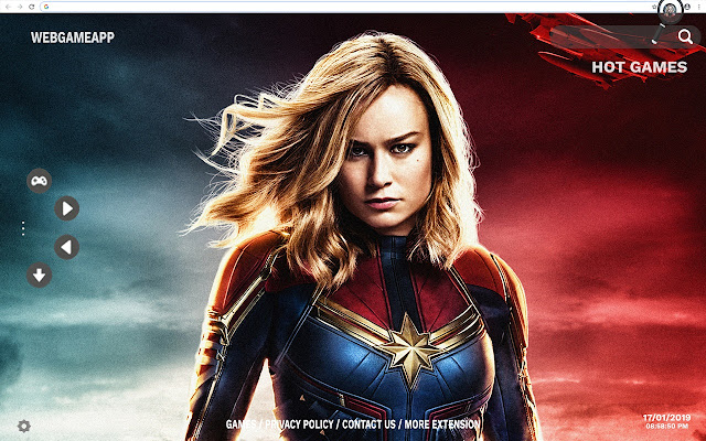 Captain Marvel HD Wallpapers New Tab