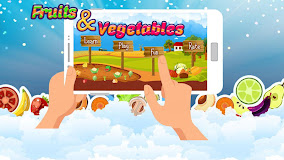 Fruit vegetables learning apps for kids 