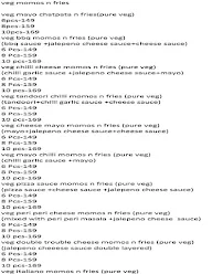 Veg Momo Factory menu 1