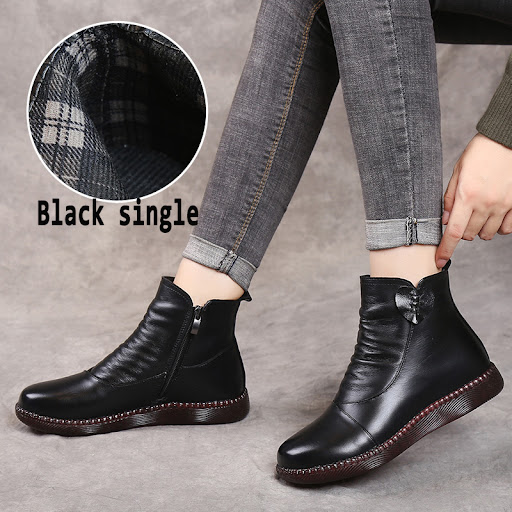 Title 2, Leather shoes for middle-aged and elderly. Comf...