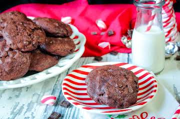 Chocolate Peppermint Cookies