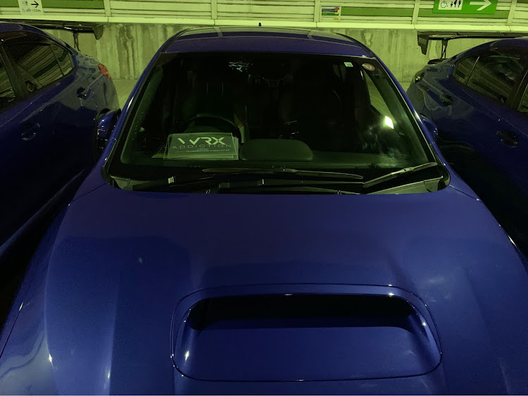 WRX STIの大阪オートメッセ2020・オフ会・販売予定・AA-VAB特製ナンバー隠し改・後悔の無いように生きろに関するカスタム事例の投稿画像13枚目