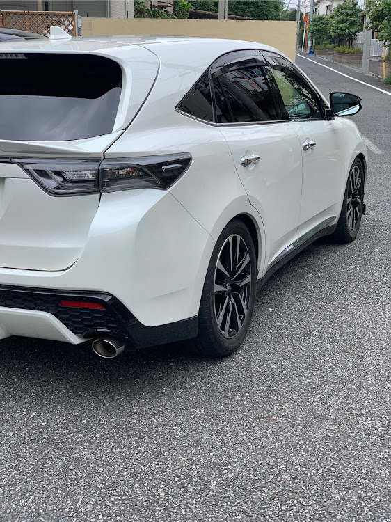 ハリアーのホイール交換・車高調整・コロナウイルスに負けるな・G's純正ホイール・点検整備に関するカスタム事例の投稿画像3枚目