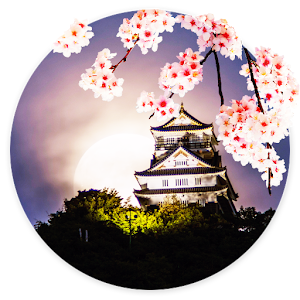 【Cherry blossoms HD 】 logo