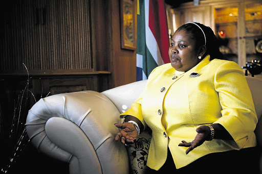 Nosiviwe Mapisa-Nqakula. File photo.