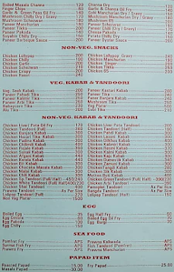 Amruta Family Restaurant And Bar menu 7