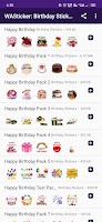 WASticker: Birthday Stickers Screenshot 2 of 9