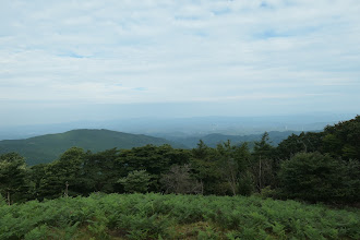 山頂から北方面