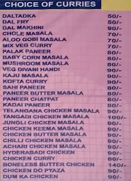 Mahalakshmi Food Zone menu 2