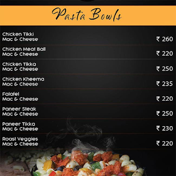 The Good Bowl menu 