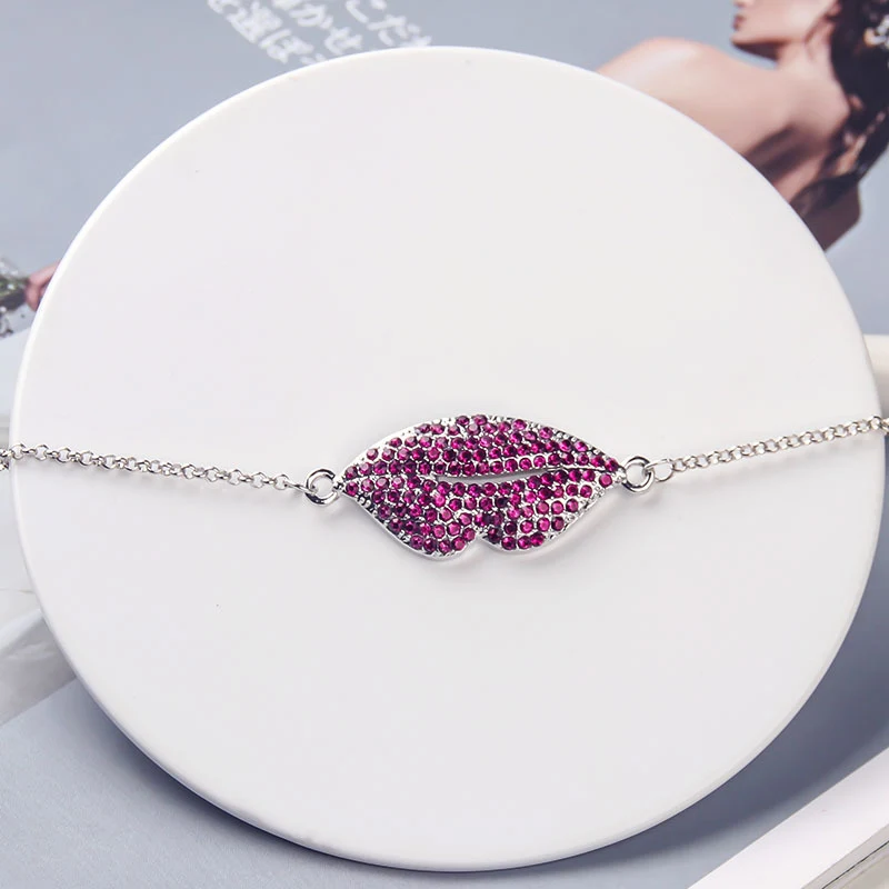 Title 2, Veelzijdige Lip Armband Legering Volledige Diam...