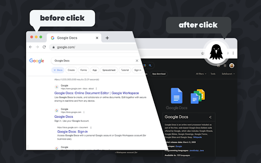 Dark Theme for Google Chrome Preview 1